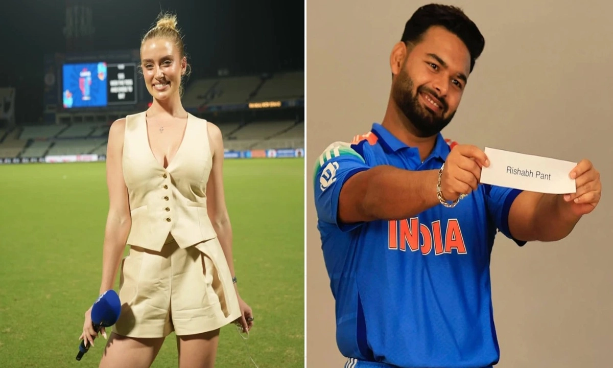 হেইডেন কন্যা ও ঋষভ পন্ত। ছবি- সংগৃহীত