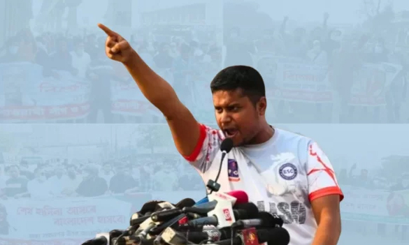 জাতীয় নাগরিক পার্টির (এনসিপি) দক্ষিণাঞ্চলের মুখ্য সংগঠক হাসনাত আব্দুল্লাহ