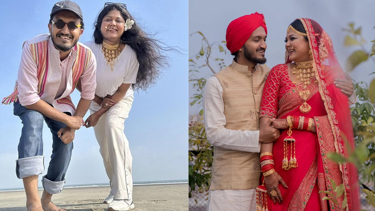 মৌসুমী হামিদ ও তার স্বামী আবু সাইয়িদ রানা। ছবি : সংগৃহীত