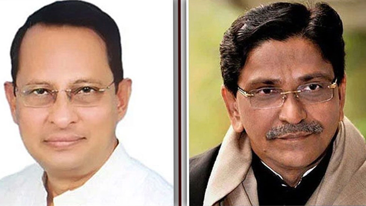 হাসানুল হক ইনু ও মাহবুবউল আলম হানিফ। ছবি- সংগৃহীত