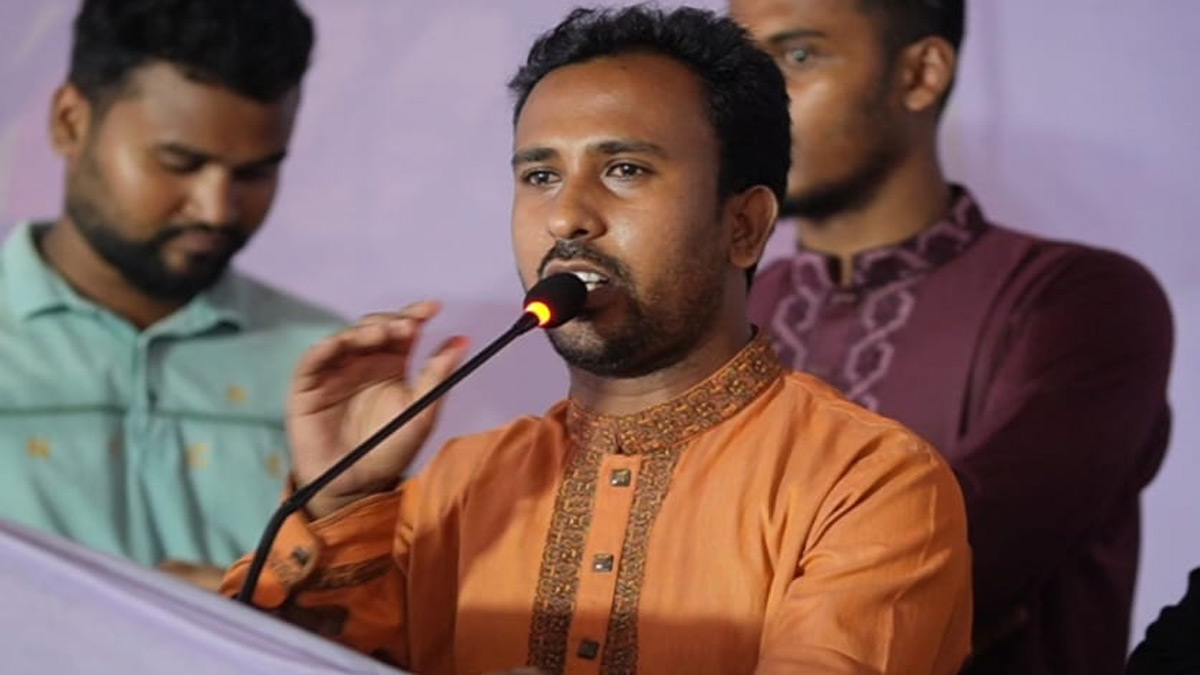 গণঅধিকার পরিষদের উচ্চতর পরিষদ সদস্য ও গণমাধ্যম সমন্বয়ক আবু হানিফ।