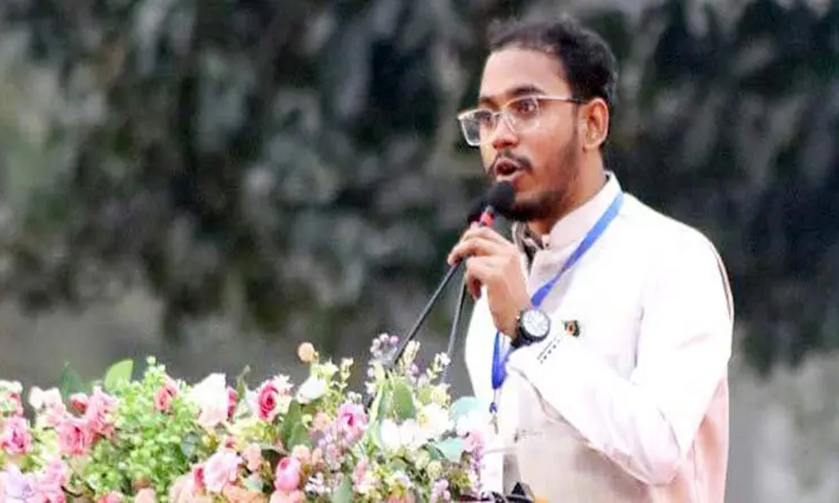 এনসিপির কেন্দ্রীয় সিনিয়র যুগ্ম মুখ্য সমন্বয়ক আবদুল হান্নান মাসউদ। ছবি : সংগৃহীত