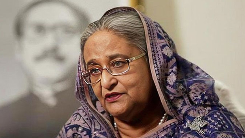 সাবেক প্রধানমন্ত্রী শেখ হাসিনা।