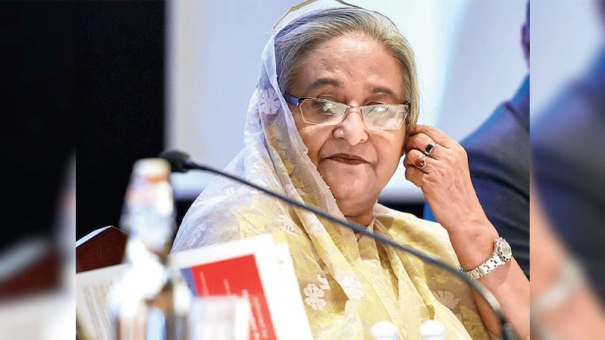 শেখ হাসিনা।