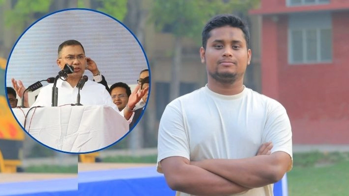 প্রধানমন্ত্রী তারেক রহমান ও হাসনাত আবদুল্লাহ। ছবি : সংগৃহীত