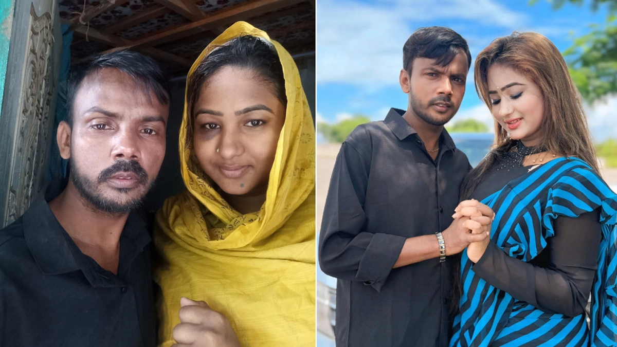 হিরো আলমের সঙ্গে রিয়া মনি। ছবি- সংগৃহীত