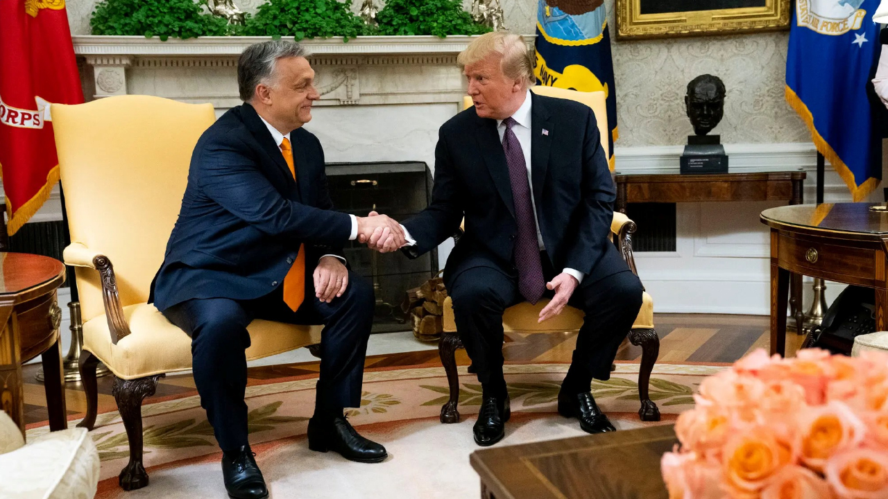 ট্রাম্প ও অরবান। ছবি- সংগৃহীত