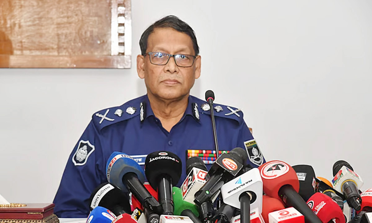 আইজিপি বাহারুল আলম। ছবি : সংগৃহীত
