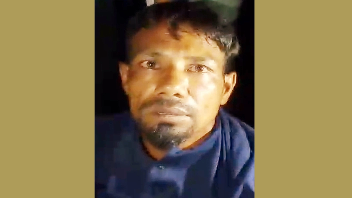 পলাতক আসামি ইলিয়াস।  ছবি- রূপালী বাংলাদেশ