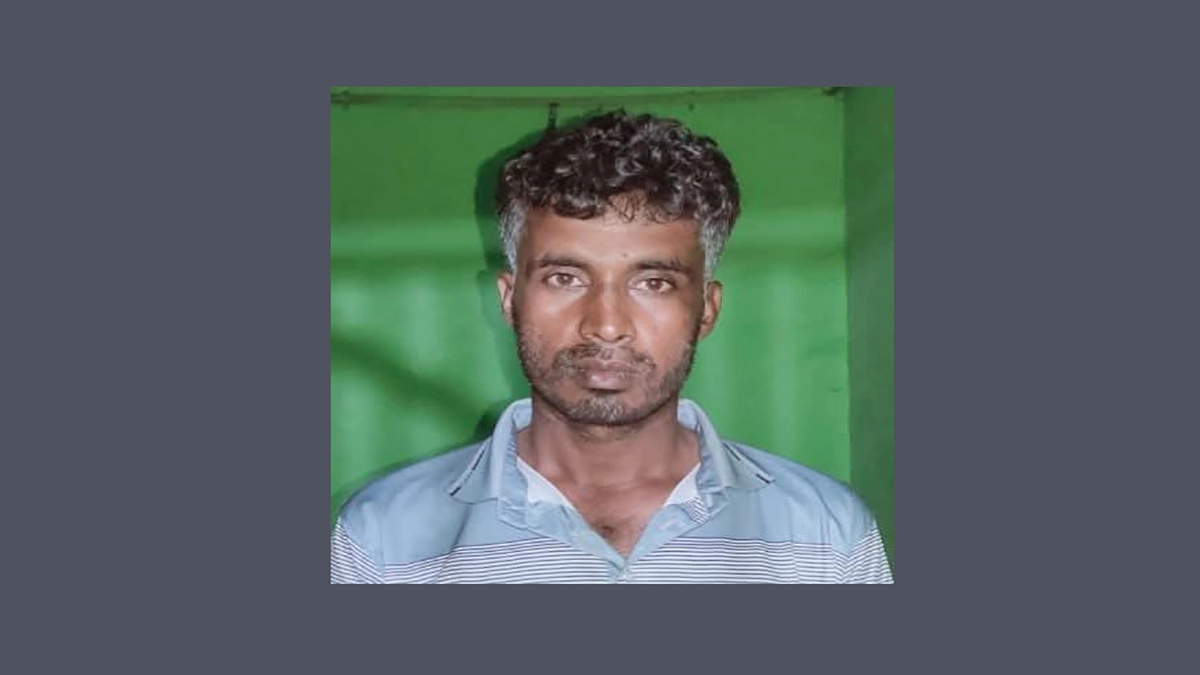 প্রধান আসামি এমদাদ শেখ।     ছবি- রূপালী বাংলাদেশ
