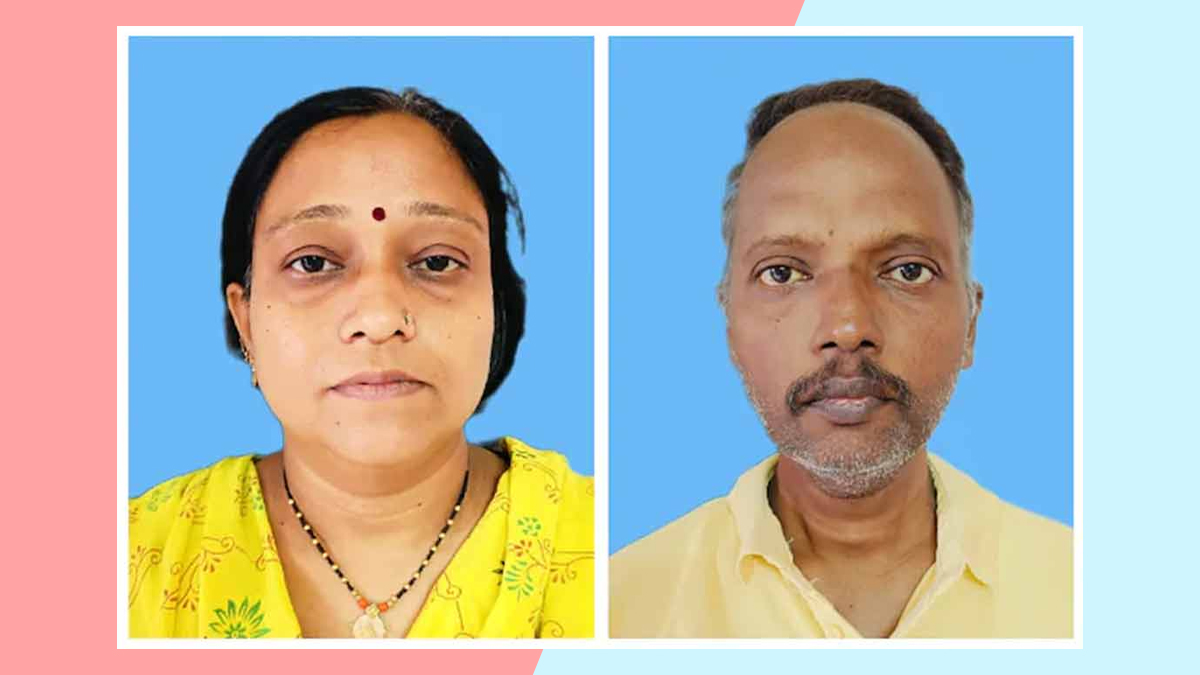 বাপু কোমকার ও তার স্ত্রী কামিনী। ছবি- সংগৃহীত