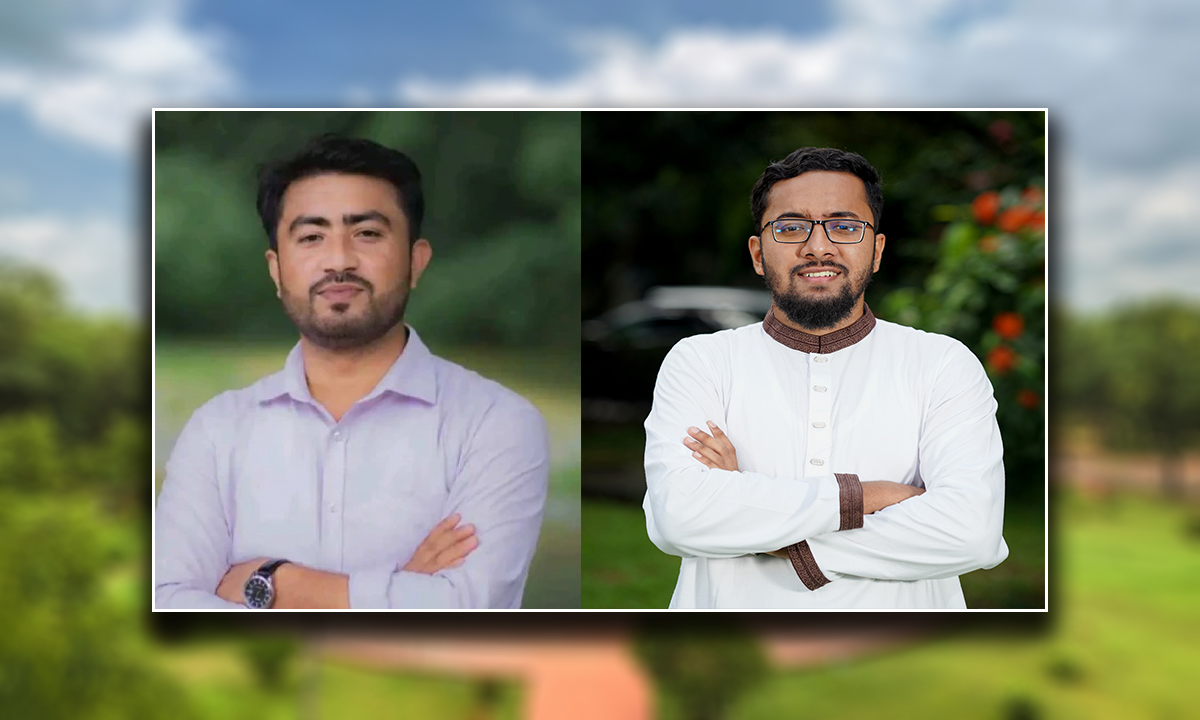 আব্দুর রশিদ জিতু (বামে) ও মাজহারুল ইসলাম (ডানে)। ছবি- সংগৃহীত