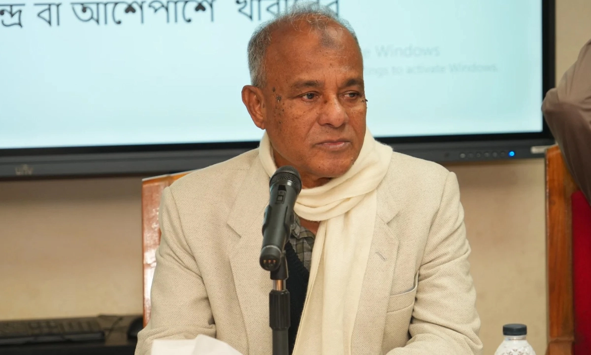 স্বরাষ্ট্র উপদেষ্টা মো. জাহাঙ্গীর আলম চৌধুরী। ছবি- সংগৃহীত