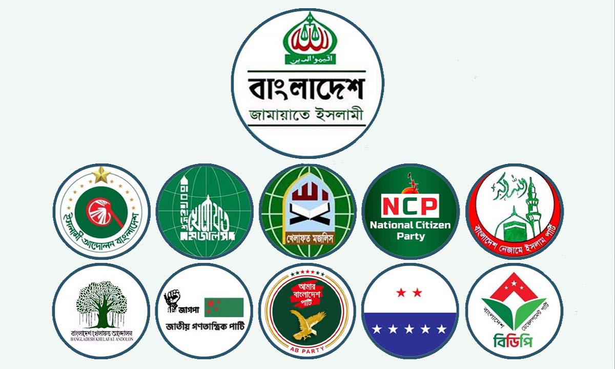 ১১ দলীয় জোটের লোগো।  ছবি : সংগৃহীত