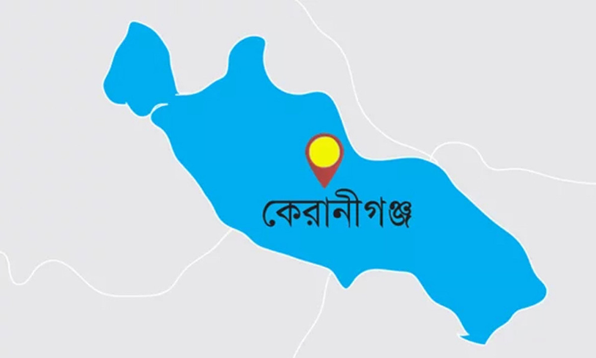 কেরানীগঞ্জের ম্যাপ। ছবি- সংগৃহীত