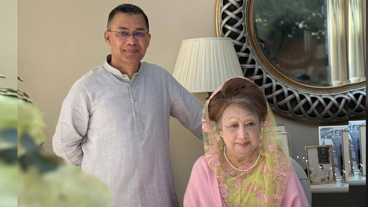 বিএনপি চেয়ারপারসন বেগম খালেদা জিয়া ও দলটির ভারপ্রাপ্ত চেয়ারম্যান তারেক রহমান।  ছবি : সংগৃহীত