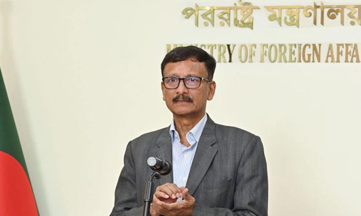 পররাষ্ট্র উপদেষ্টা মো. তৌহিদ হোসেন। ছবি- সংগৃহীত