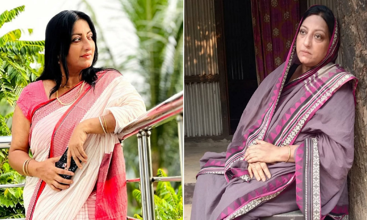 ছোট ও বড় পর্দার অভিনেত্রী মৌ শিখা। ছবি- সংগৃহীত
