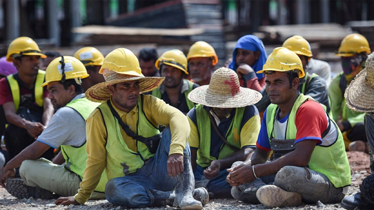 বাংলাদেশি প্রবাসী। ছবি- সংগৃহীত