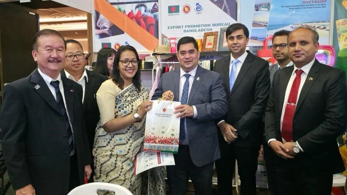 মালয়েশিয়ায় সাবাহ আন্তর্জাতিক বাণিজ্য মেলায় অংশ নিচ্ছে বাংলাদেশ। ছবি- প্রতিনিধি