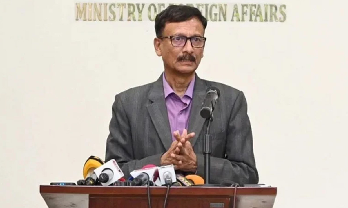 পররাষ্ট্র উপদেষ্টা মো. তৌহিদ হোসেন। ছবি- সংগৃহীত