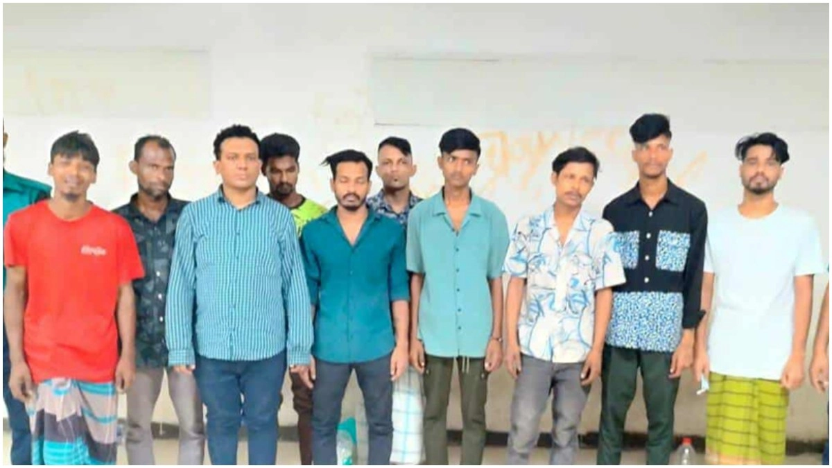 মোহাম্মদপুর থেকে ১২ জনকে গ্রেপ্তার করেছে পুলিশ। ছবি- সংগৃহীত