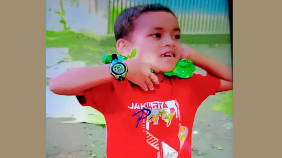 নিহত শিশু আব্দুল্লাহ।  ছবি- রূপালী বাংলাদেশ