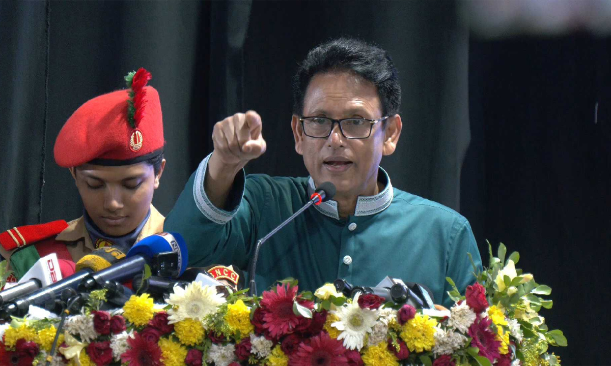 শিক্ষামন্ত্রী আ ন ম এহছানুল হক মিলন। ছবি- সংগৃহীত
