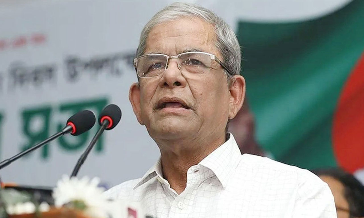 বিএনপির মহাসচিব মির্জা ফখরুল ইসলাম আলমগীর। ছবি : সংগৃহীত
