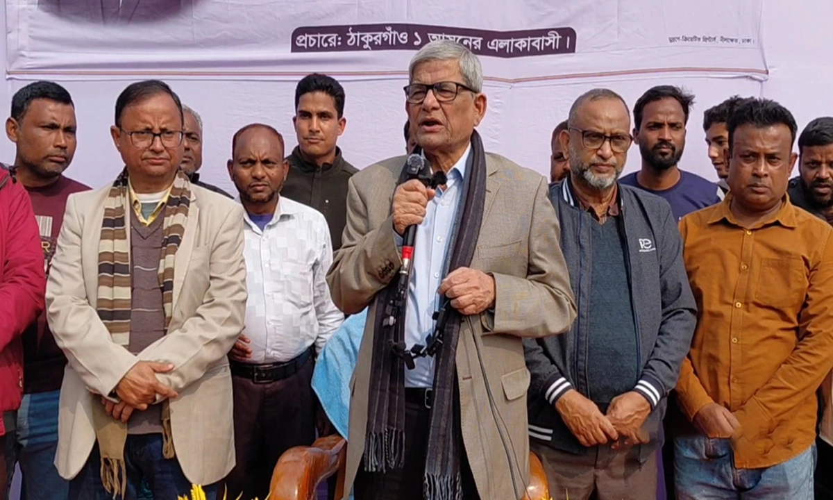 বিএনপির মহাসচিব মির্জা ফখরুল ইসলাম আলমগীর। ছবি - সংগৃহীত