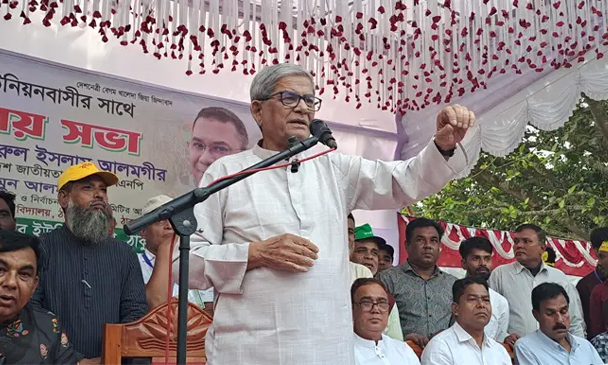 মির্জা ফখরুল ইসলাম আলমগীর। ছবি- সংগৃহীত