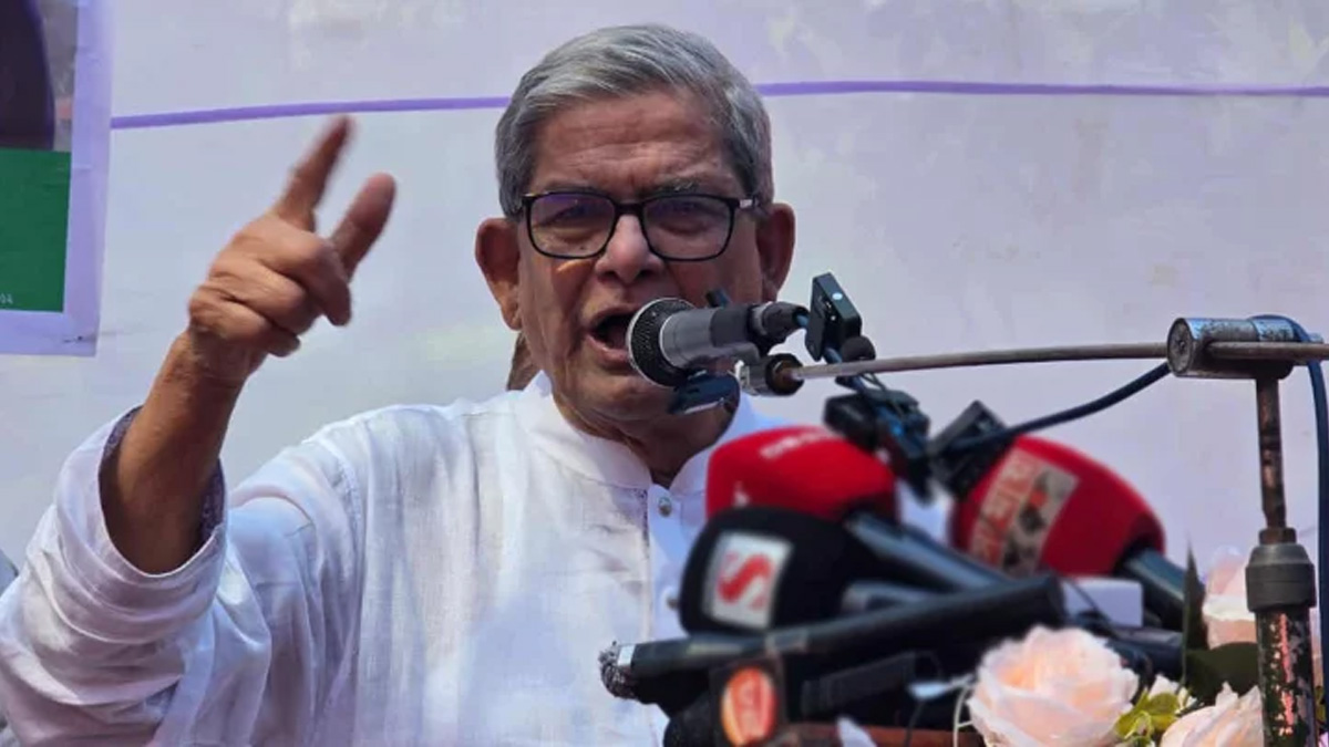 বিএনপি মহাসচিব মির্জা ফখরুল ইসলাম আলমগীর।