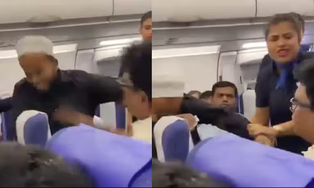 ভাইরাল ভিডিও থেকে নেওয়া স্ক্রিনশট।