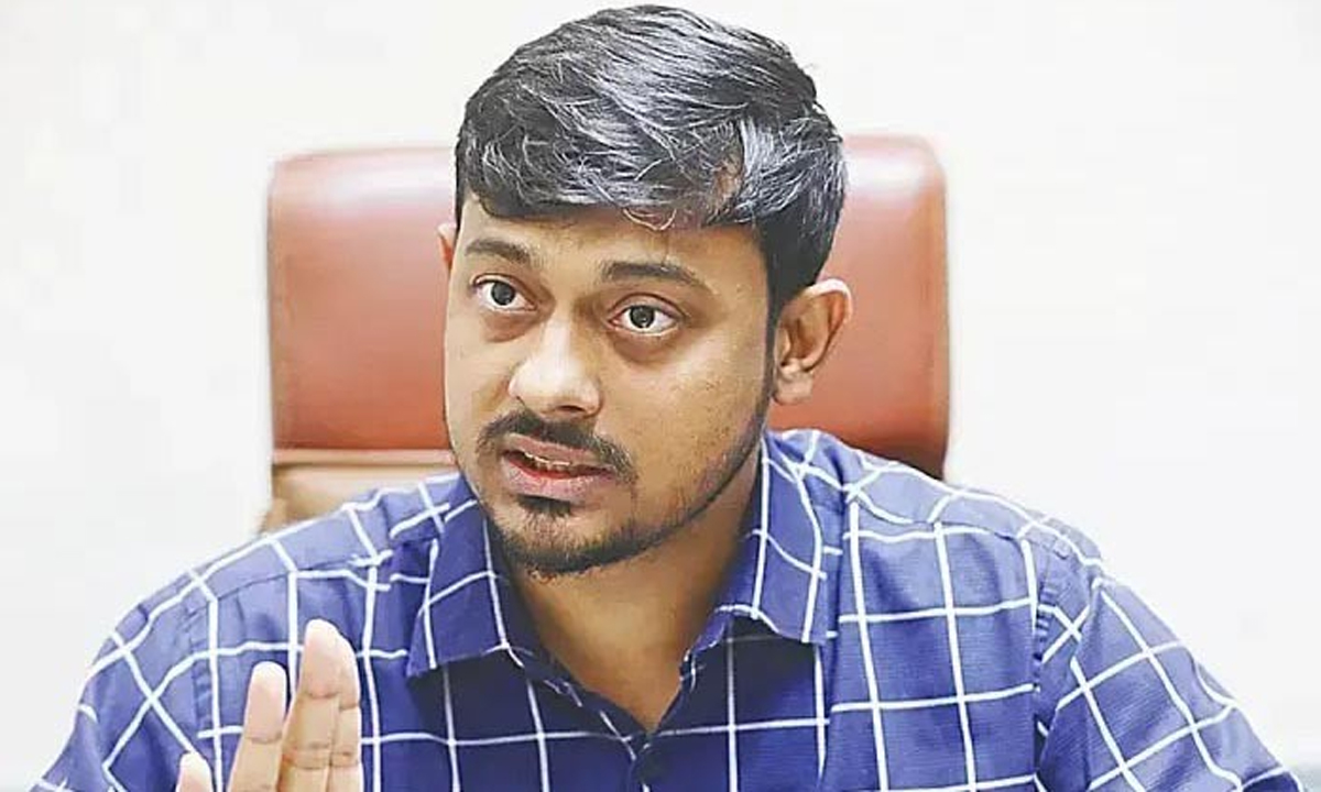 এনসিপির মুখ্য সমন্বয়ক নাসীরুদ্দীন পাটওয়ারী।