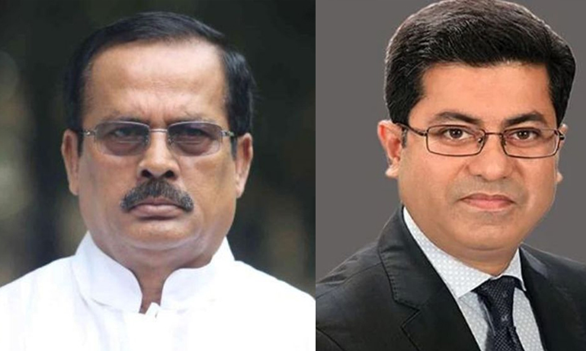 জাহঙ্গীর কবির নানক ও ফজলে নূর তাপস। ছবি : সংগৃহীত