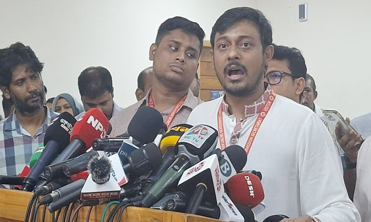 জাতীয় নাগরিক পার্টির (এনসিপি) মুখ্য সমন্বয়ক নাসিরউদ্দিন পাটোয়ারী। ছবি- সংগৃহীত