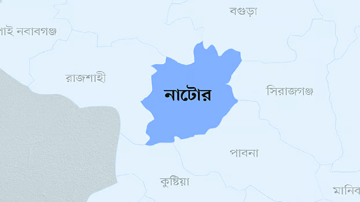 নাটোরের ম্যাপ। ছবি : সংগৃহীত