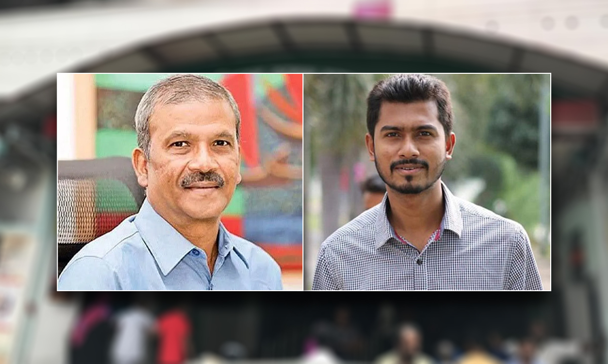 নুরুল হক নুর ও আসিফ নজরুল (ডানে)। ছবি- সংগৃহীত