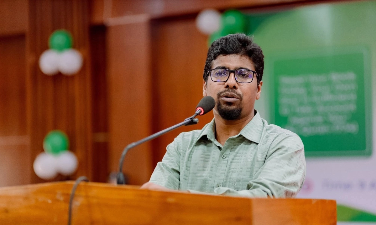 ছাত্রশিবিরের সেক্রেটারি জেনারেল নুরুল ইসলাম সাদ্দাম। ছবি- সংগৃহীত