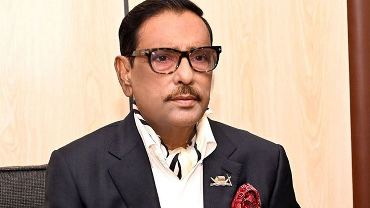 ওবায়দুল কাদের। ছবি- সংগৃহীত