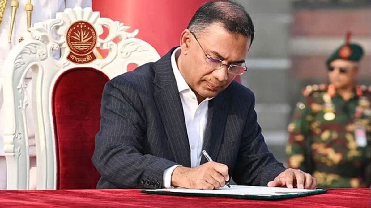 প্রধানমন্ত্রী তা‌রেক রহমান‌। ছবি : সংগৃহীত