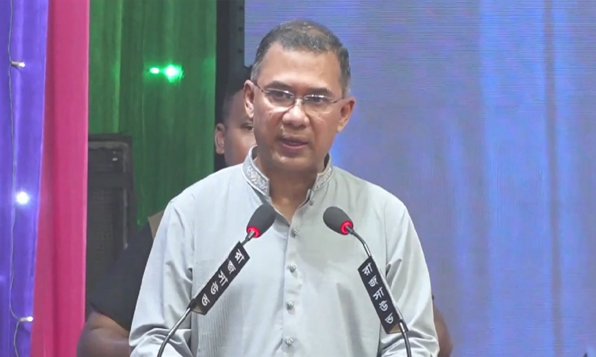 বিএনপির চেয়ারম্যান ও প্রধানমন্ত্রী তারেক রহমান। ছবি : সংগৃহীত