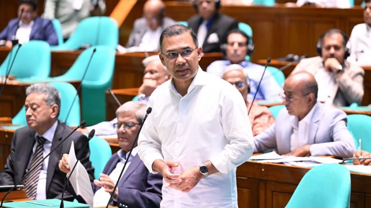 সংসদ অধিবেশনে প্রধানমন্ত্রী তারেক রহমান। ছবি : সংগৃহীত