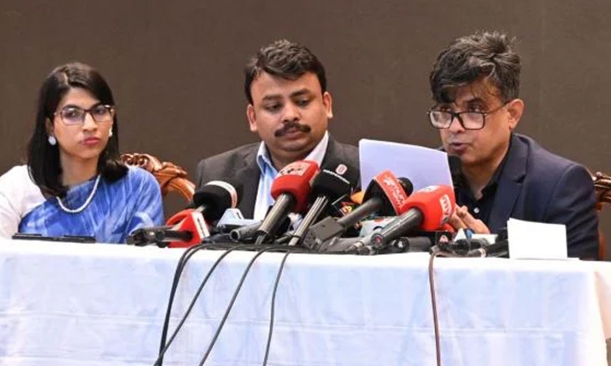 প্রেস সচিব শফিকুল আলমের ব্রিফিং। ছবি : সংগৃহীত