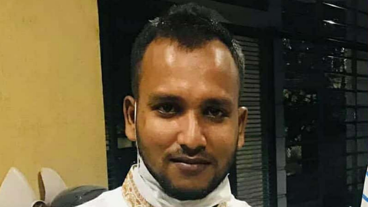 গ্রেপ্তার ছাত্রলীগ নেতা আকাশ। ছবি- সংগৃহীত