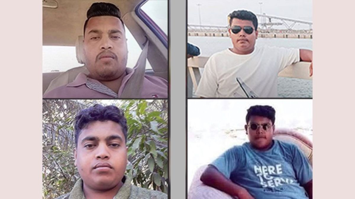 নিহত চার ভাই- রাশেদুল ইসলাম, সাহেদুল ইসলাম, মো. সিরাজ এবং মো. শহিদ। ছবি : সংগৃহীত