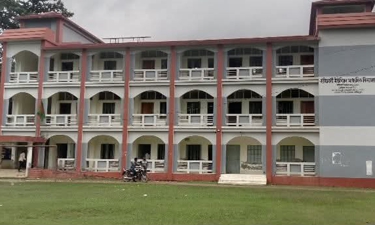 হরিঢালী ইউনিয়ন মাধ্যমিক বিদ্যালয়। ছবি- রূপালী বাংলাদেশ