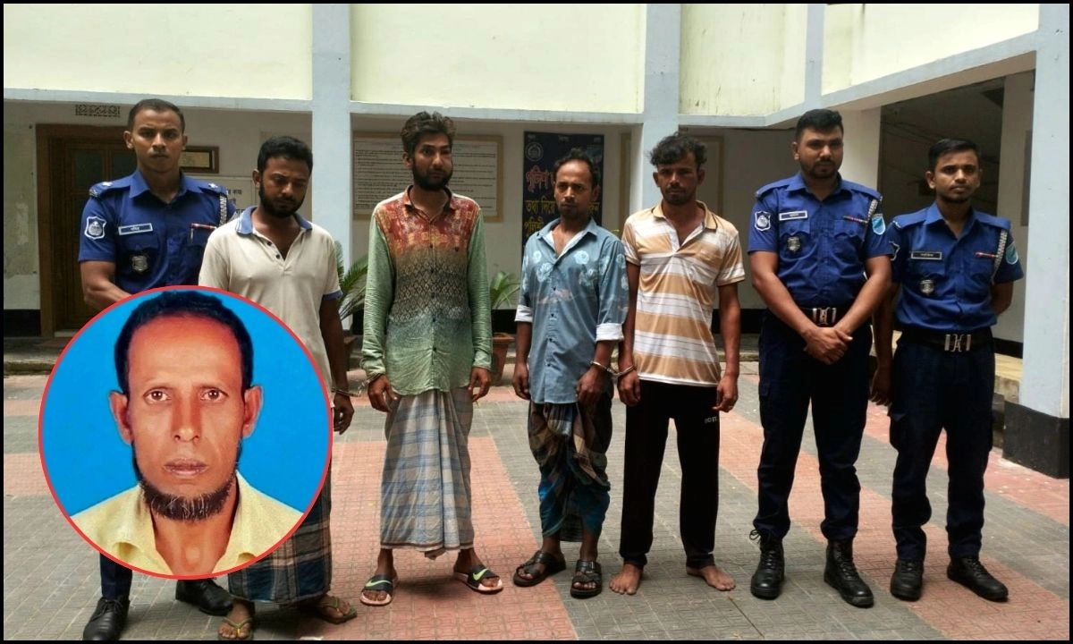 ভ্যান চালক হত্যার ঘটনায় আরও ৩ জন গ্রেপ্তার। ছবি- রূপালী বাংলাদেশ