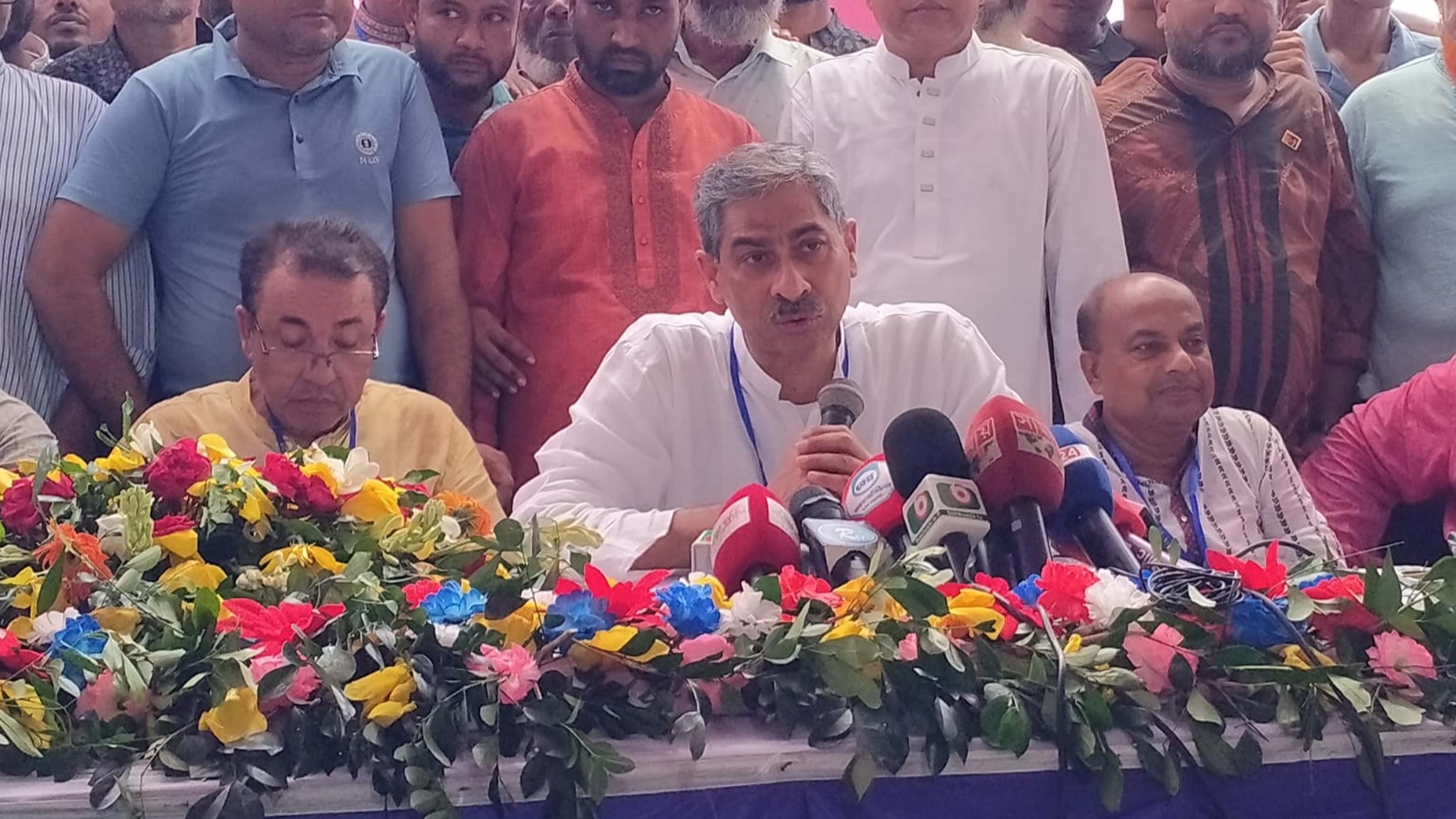 বিএনপির যুগ্ম-মহাসচিব শহীদ উদ্দীন চৌধুরী এ্যানি। ছবি- রূপালী বাংলাদেশ