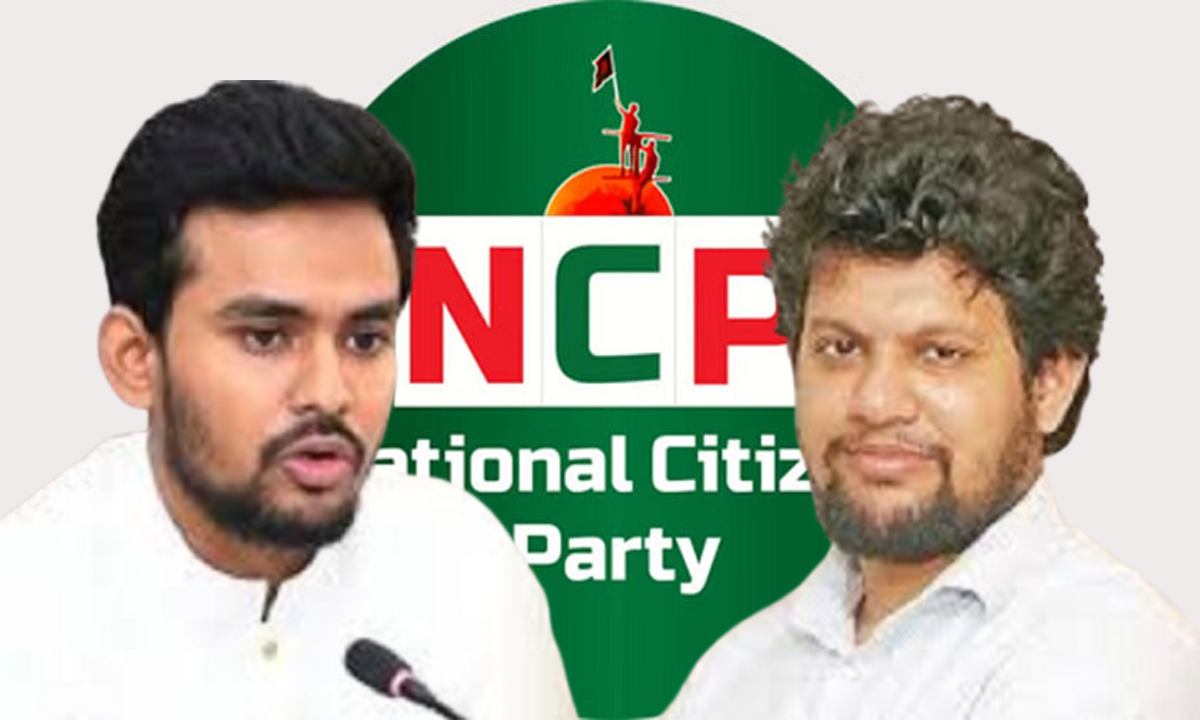 মাহফুজ আলম ও আসিফ মাহমুদ সজীব ভূঁইয়া। ছবি - সংগৃহীত